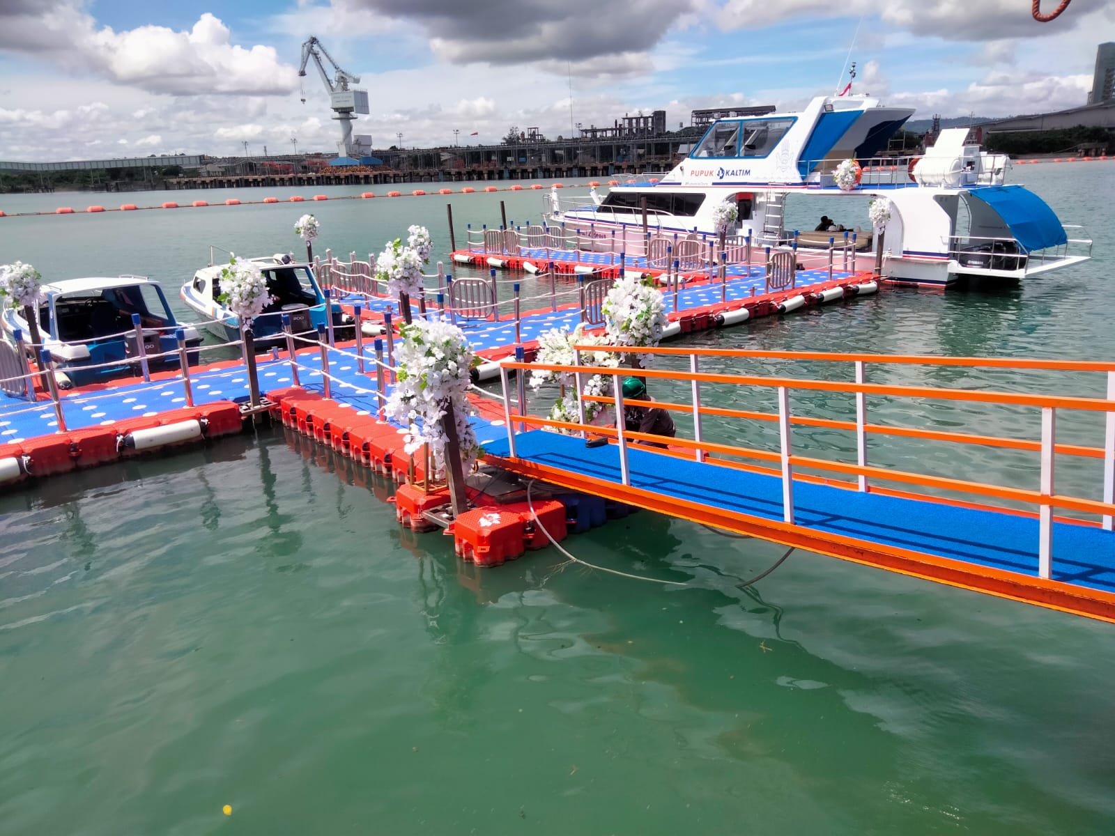 jual dermaga apung
